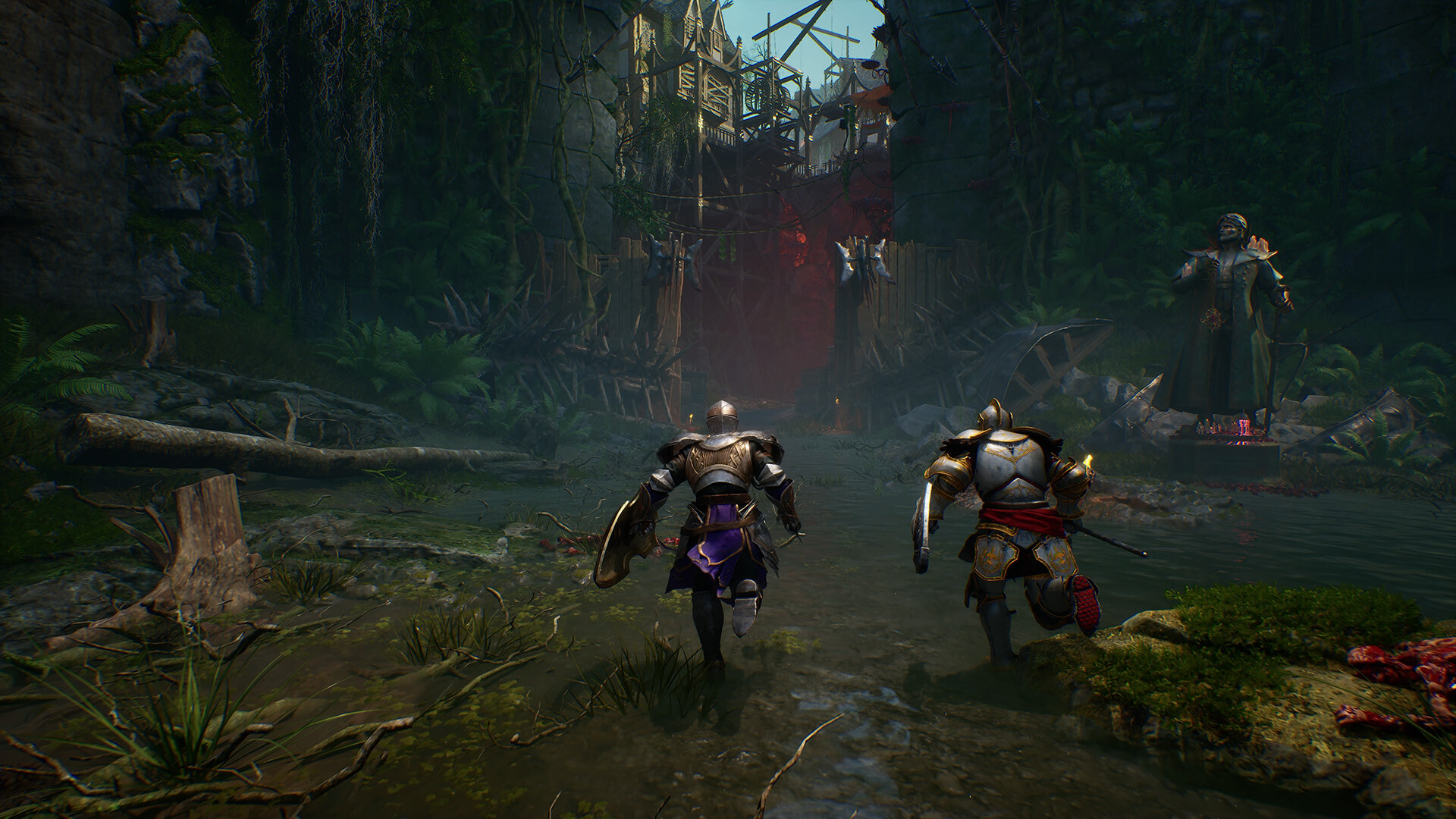 Relentless melee against the hordes
